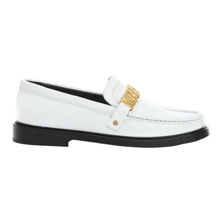 Moschino - Loafers - Vit - Dam - Storlek: 38 Eu, Dam, Storlek: 38 EU