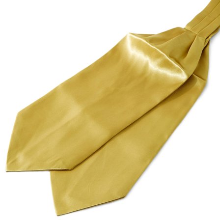 Shiny Gold Basic Cravat for Men - Cravats