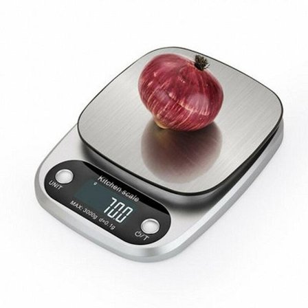 Keittiövaaka 22 lb/10 kg, tarkka digitaalinen keittiövaaka