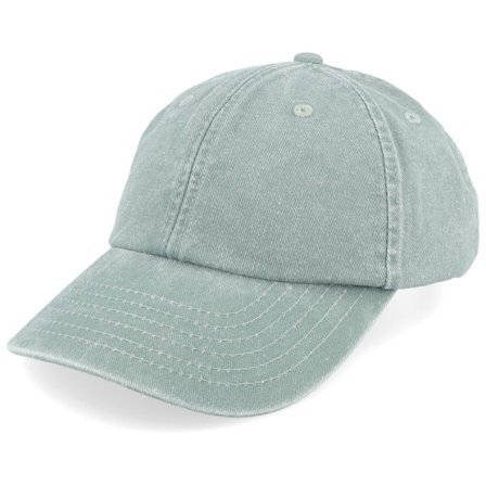 Beechfield - Vert unconstructed Casquette - Kids Vintage Washed Sage Green Dad Cap @ Hatstore