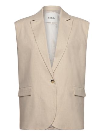 Joanne Jacket Blazers Sleeveless Blazers Beige Ba&sh
