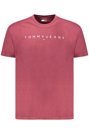 Tommy Hilfiger T-shirt Maniche Corte Uomo Rosso