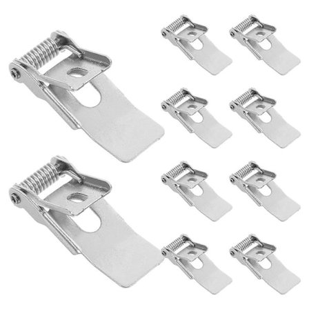10 stk. Downlight Fjærklemmer Metall Fjærklemmer Spotlight Innfelt Belysning Taklampe Armaturer Erstatning Fjærklemmer For Hjemmeinnredning
