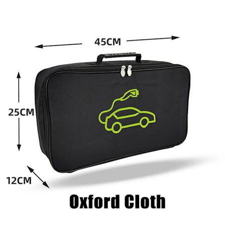 Kaapelin säilytyslaukku Pussin kantolaukku sähköajoneuvojen laturiin pistokkeet Pistorasiat Latauslaitteet Säiliön säilytys