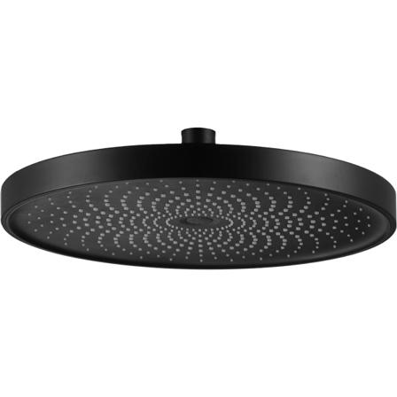 Dusjhode av høy kvalitet, 260 mm. Spa-massasjedusj (svart)