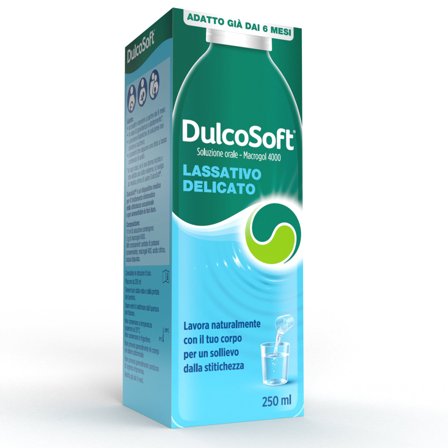 DulcoSoft Lassativo Delicato Macrogol per Stitichezza Soluzione