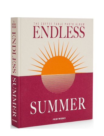 PRINTWORKS Photo Album - Endless Summer - Red - 27.0X 5.0X 33.0CM