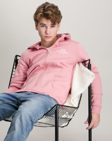 Peak Performance Jr Original Zip Hood Rose Sweats à capuche Garçon - Kids Brand Store