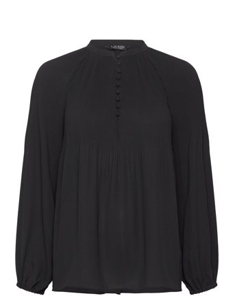 Lauren Ralph Lauren | Pleated Georgette Blouse | S