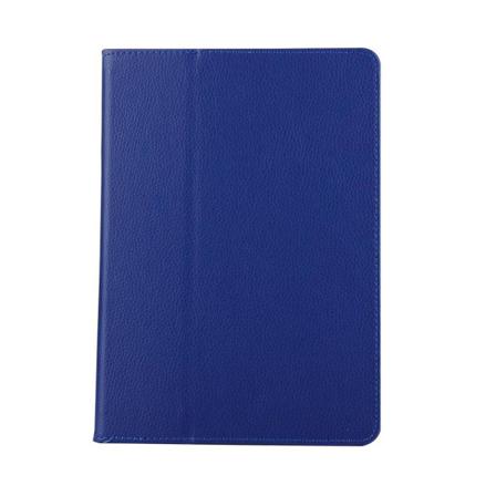 Litchi Läderfodral Med Ram Till Ipad 9.7 2017, Mörkblå Dark Blue