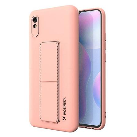 Wozinsky Xiaomi Redmi 9a/9at Skal Kickstand Silikon - Rosa