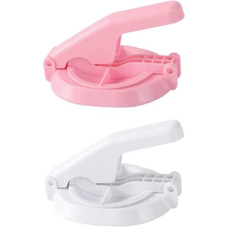 2 kpl Dumpling Press -muotti Dumpling Press -valmistaja Raviolimuotti ruoanlaittoon Taikina Pierogi Ravioli Dumplings Keittiötarvike