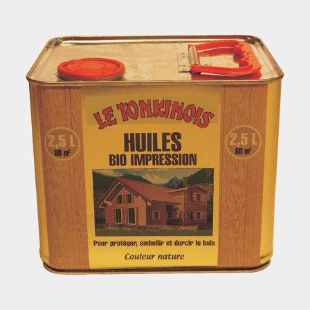 Huile pour le bois Le Tonkinois Bio Impression, 1 litre