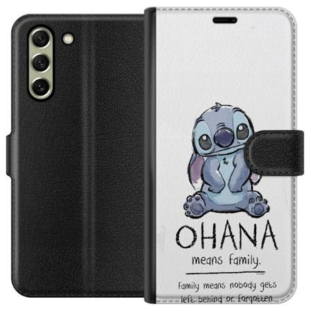 Samsung Galaxy S21 FE 5G Lompakkokotelo Stitch Ohana