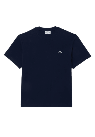 Lacoste Men's Classic Fit Cotton Jersey T-Shirt T-shirts Herr Blå 4