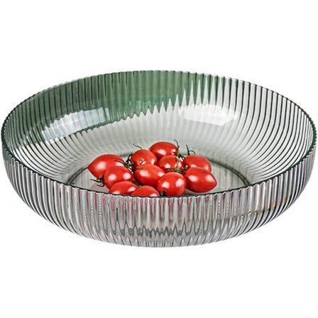 Tyylikäs hedelmäkulho, elintarvikelaatuista muovia, erittäin kestävä