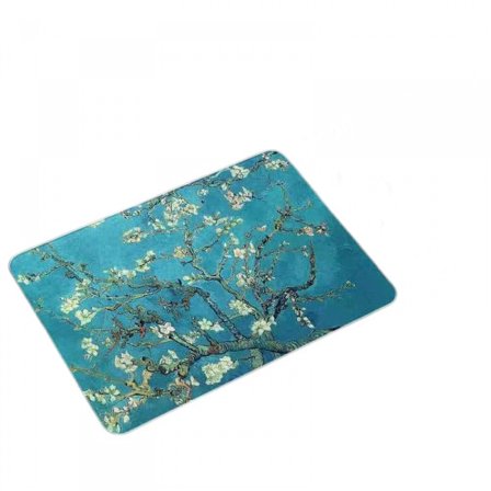 Gaming musemåtte 200x200x3 mm skridsikker gaming musemåtte kontormåtte blå