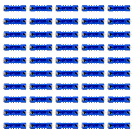 50 stycken 25A Bilsäkringar Sortiment, Torpedosäkringar för Bil, Kontinental Bilsäkring