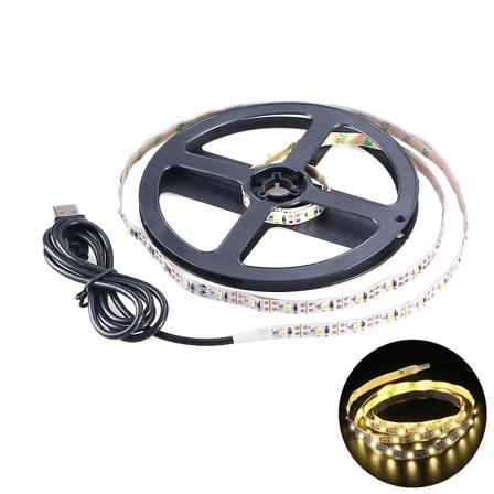 2m Vedenkest v LED-nauha 3528, joulu- ja syntym p iv juhlan koristeluun USB-kaapelilla (l mmin valkoinen) As Shown