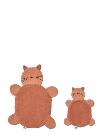 Liewood Janai Cuddle Cloth 2-Pack - Pink - ONE SIZE