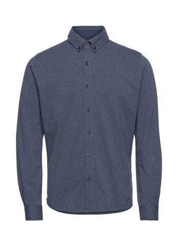 Hudson Stretch Shirt L/S Blue Clean Cut Copenhagen