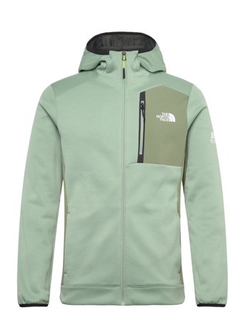 The North Face M Mountain Athletics Fleece Full Zip Jac - Green - XXL