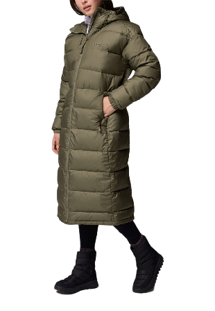 Columbia Pike Lake III Long Jacket Jackor Dam Grön S