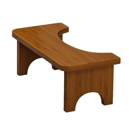 Bambu toalett pall halkfri potta sits barn gravid fot toalett äldre knäböj bänk