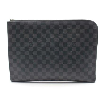 Louis Vuitton Vintage Pre-owned Clutch svart, Dam Vintage Väskor, Dam, Storlek: ONE SIZE