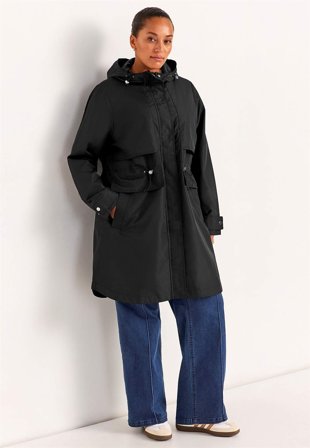 Cellbes of Sweden - Stilren, fodrad parkas - svart - för damer - 62/64