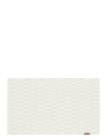 Mette Ditmer Geo Bath Mat - White - 50X80CM