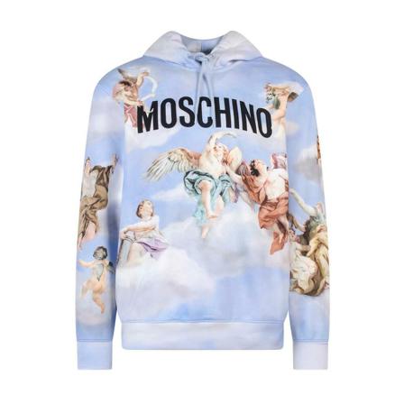 Moschino Sweatshirts Blå, Dame
