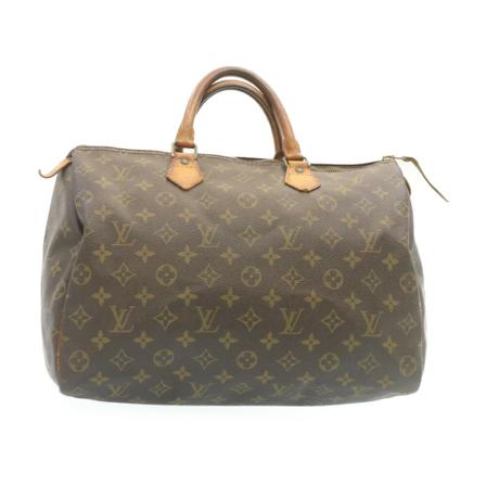 Louis Vuitton Vintage, Pre-owned Speedy 35 Monogram Handbag Bruin, Dames, Maat:ONE Size