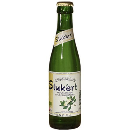 Søbogaard Slukert Hyldeblomst Sodavand 25 ml, Helse & Madvarer, Drikkevarer, Vand & Sodavand