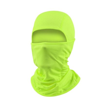 Full Face Cap Cykling Balaclava FLUORESCENT GRØN