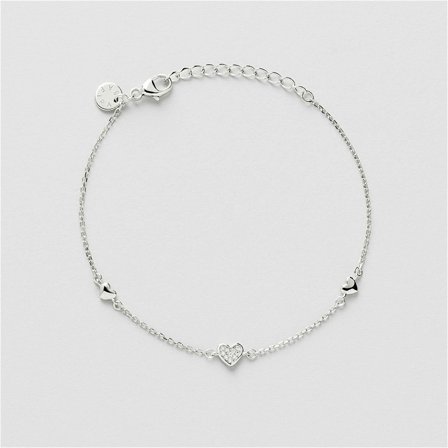Bling Heart Bracelet