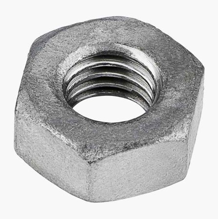 Biltema - Mutter M10 varmforsinket 10 stk.