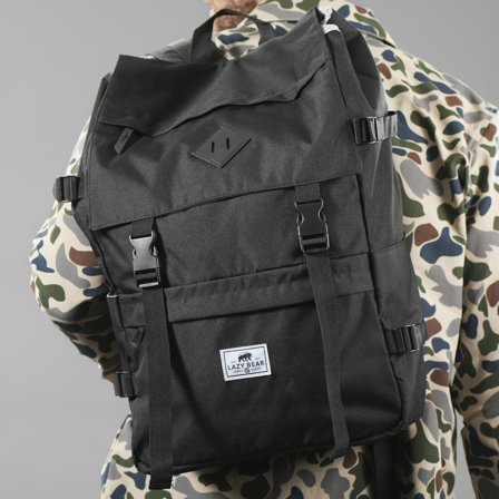 Čierny batoh Lance pre mužov - Ruksaky