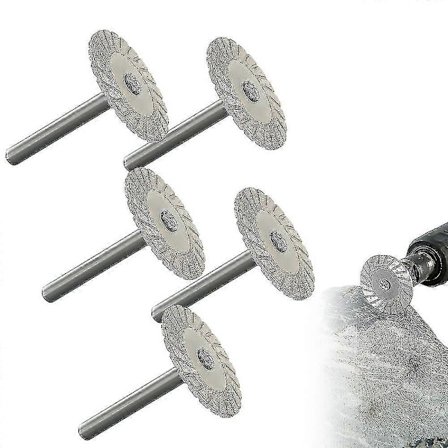 40 mm diamantklinge med 6 mm skaft skæreskivehjul til gravering og skæring af fliser, granit, marmor