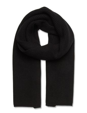 Mschgaline Rachelle Scarf Accessories Scarves Winter Scarves Sort MOSS COPENHAGEN