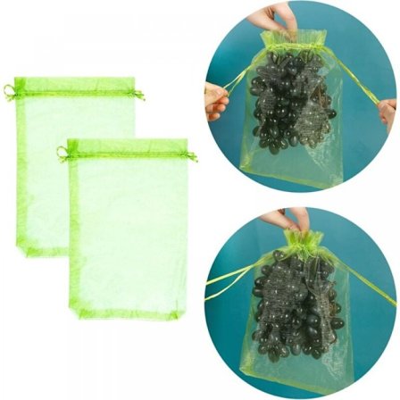 100 kappaletta Viinirypäleiden suojapussi, koko: 30 x 20 cm, väri: g