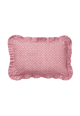 Pick A Poppy Petal Kuddfodral - 40x60 Cm Kuddar Rosa