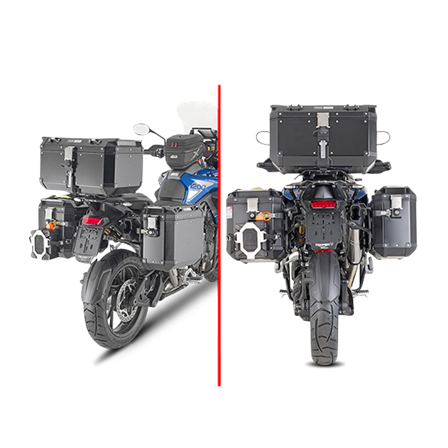 Seitenkofferhalterung Givi PLO-CAM Monokey One-Fit - Triumph Tiger 1200 GT 2022-2022