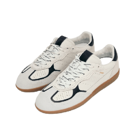 Alohas Tb.490 Rife Grain White Black Leather Sneakers Dam Flerfärgad 40