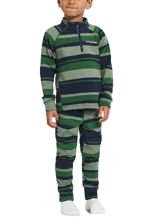 Didriksons Jadis Printed Kids Set Byxor Unisex Grön 100