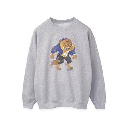 Beauty And The Beast Damkläder/Dam Classic Heather Sweatshirt X