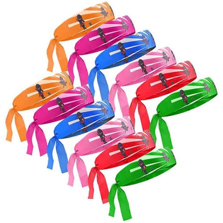 12 stk. Ninja Pandebånd Karate Pandebånd Genanvendeligt Pandebånd Åndbart Pandebånd (FMY)