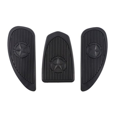 Motorcykel Tank Pad Universal Tank Pad Sticker Dekal Gummi Tank Protector Anti-slip Pad Enkel installation Universal