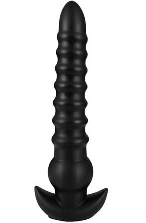 Wolf Bayonet Black Silicone Anal Dildo M 31cm Analdildo - Blushme.se