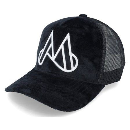 Maggiore - Sort trucker Kasket - Unlimited M Logo Black/White Logo Trucker @ Hatstore